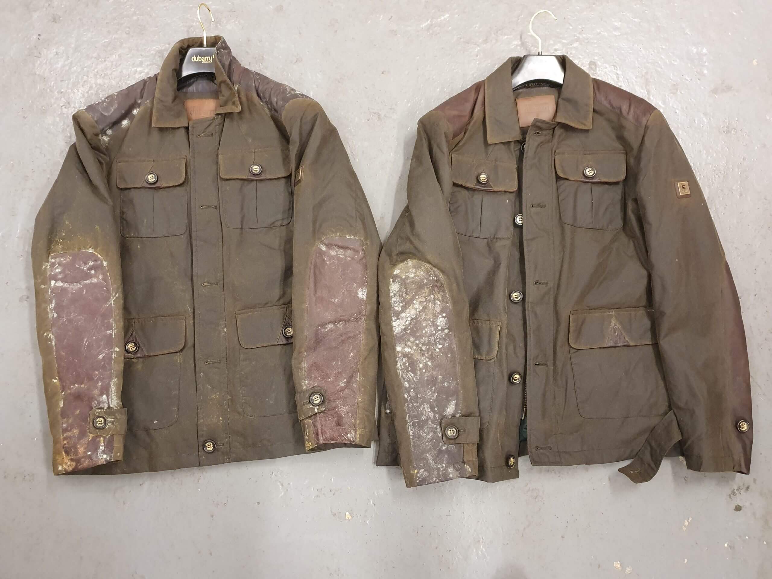 How to clean a store mouldy barbour jacket