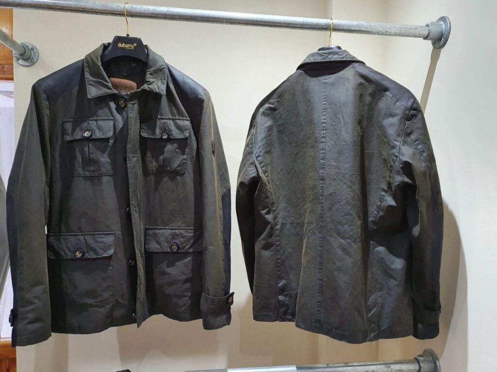 Mouldy barbour clearance jacket